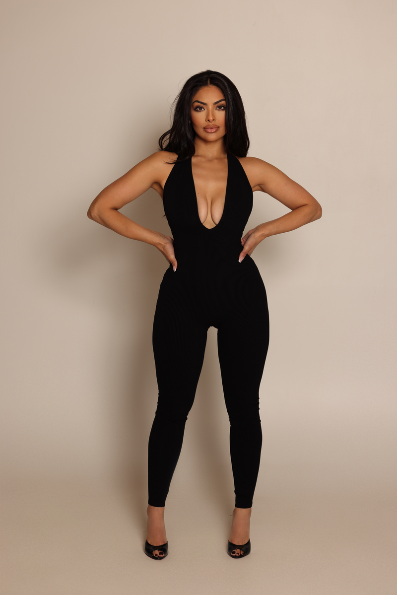 Electra Deep V Jumpsuit